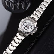 Rolex Daytona Steel 16520 Porcelain Floating Dial