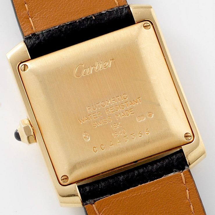 Cartier Tank Francaise Gold Ref 1840