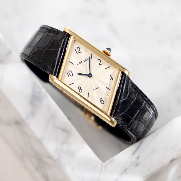 Cartier Tank CPCP Asymétrique in 18k yellow gold ‌