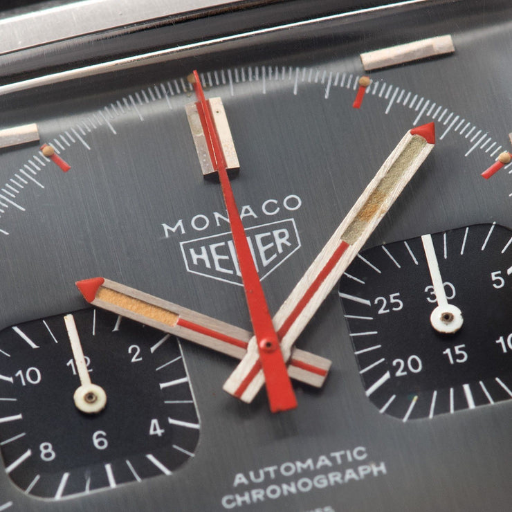 Heuer Monaco Ref 1133 Grey Dial