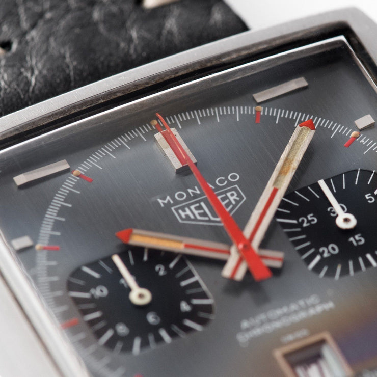 Heuer Monaco Ref 1133 Grey Dial