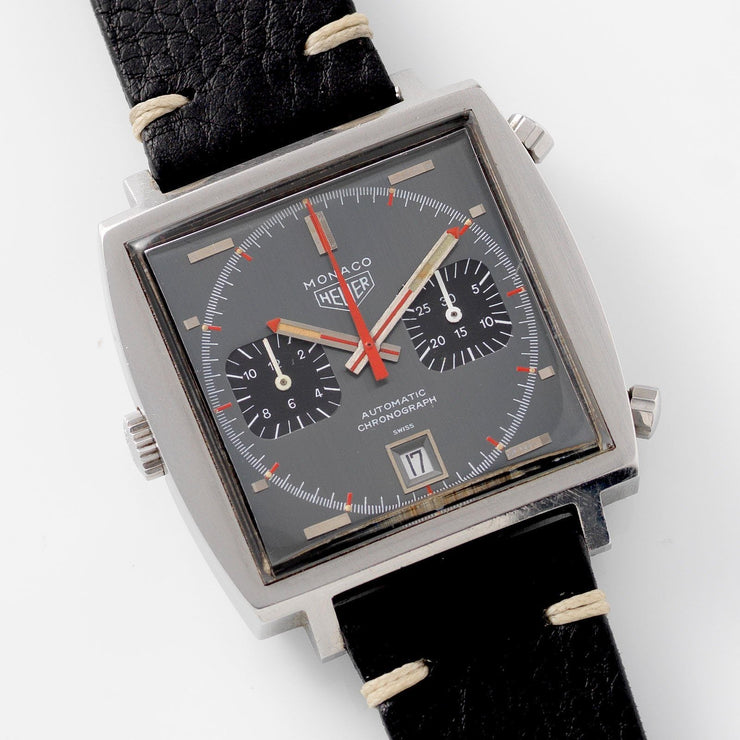 Heuer Monaco Ref 1133 Grey Dial