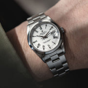 Rolex Date Reference 15200 White Porcelain Dial