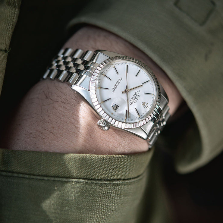 Rolex Datejust Polar White Dial 16030