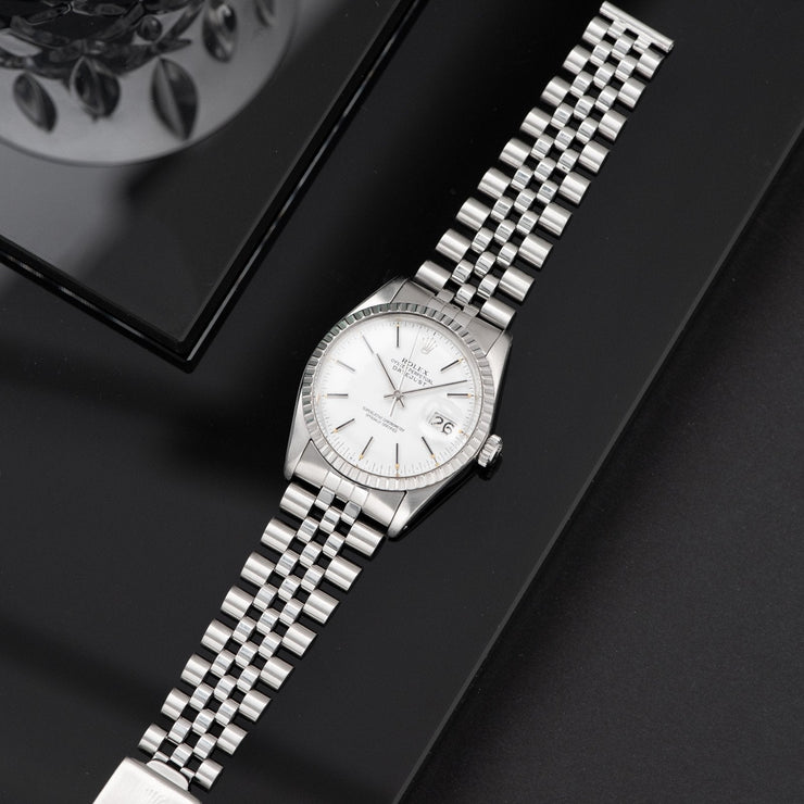 Rolex Datejust Polar White Dial 16030