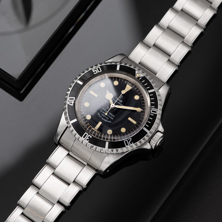 Tudor Submariner Ref 7928 Gilt Minute Track