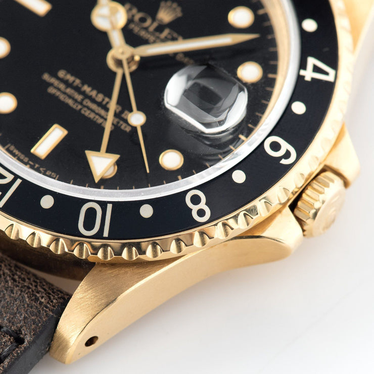 Rolex 16718 GMT Master 2 Black Dial 