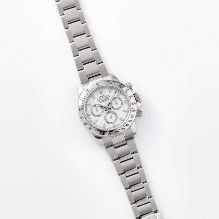 Rolex Daytona Steel 116520 White ‘APH’ Dial