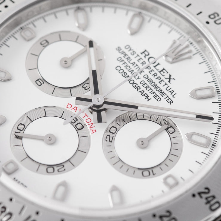 Rolex Daytona Steel 116520 White ‘APH’ Dial