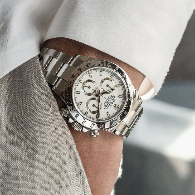 Rolex Daytona Steel 116520 White ‘APH’ Dial