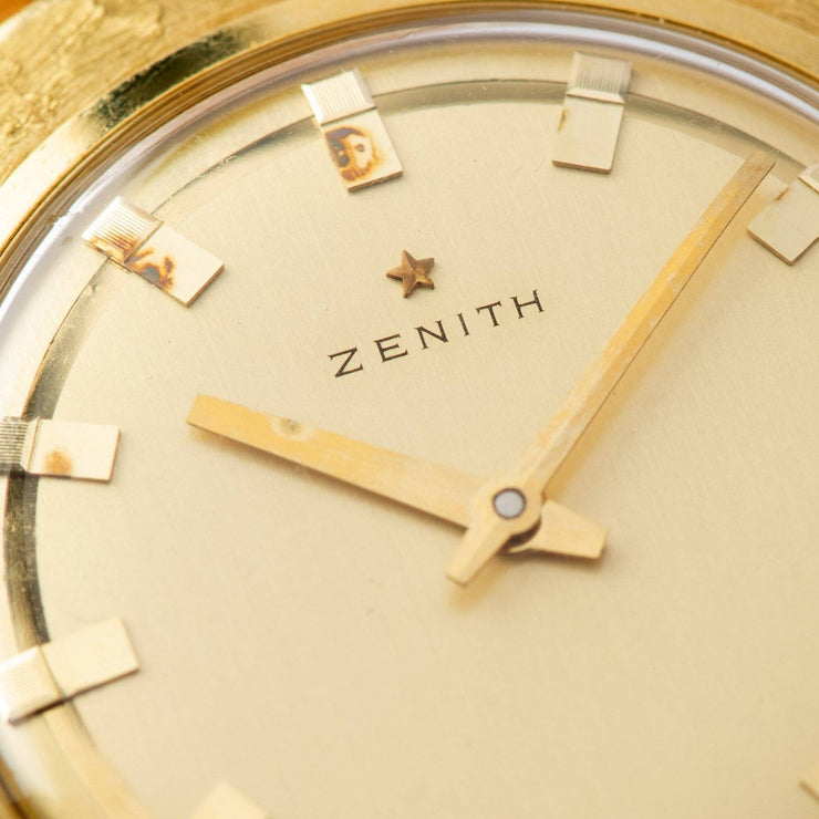 Zenith UFO 1950s Yellow Gold Large Case 40mm