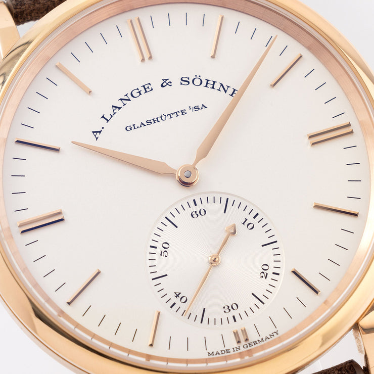 A. Lange & Söhne Saxonia Automatic 380.033 18k Rose gold full set