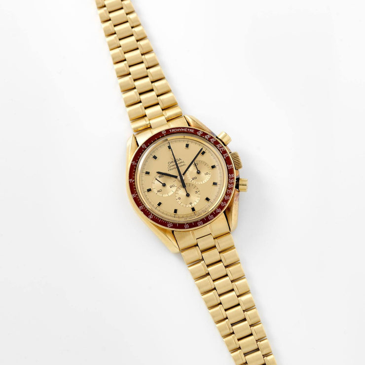 Omega Speedmaster Apollo 11 Gold Ref BA145.022