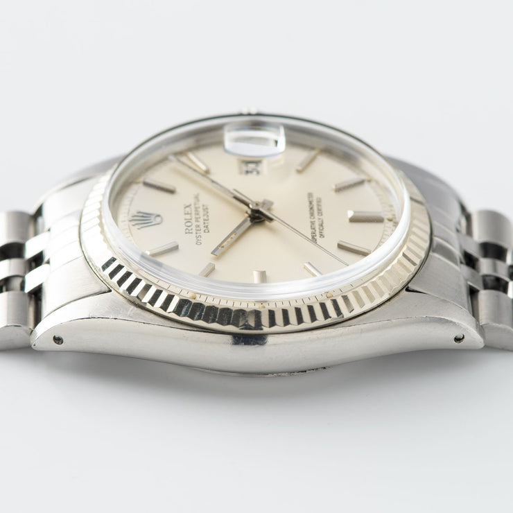 Rolex Datejust 1601 Silver Sigma Dial 