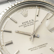 Rolex Datejust 1601 Silver Sigma Dial 