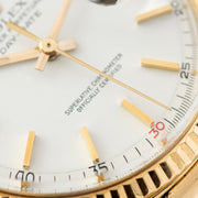 Rolex Day Date White Dial Red Quarters 1803 with ‘red quarters’