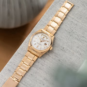 Rolex Day-Date 6612 Pink Gold with Pink gold Oyster rivet bracelet ref 7206