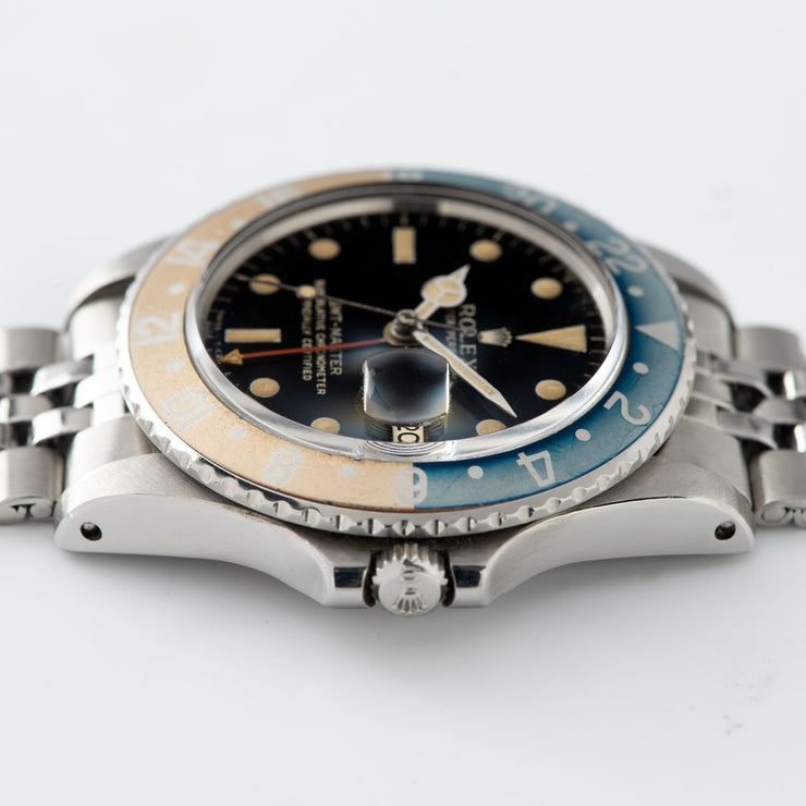 Rolex 1675 Gilt Dial GMT Master Faded Insert