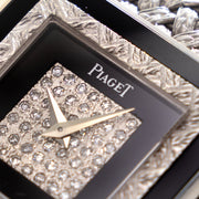 Piaget Altipiano White Gold Diamond and Onyx Dial Box and Papers Ref 9200