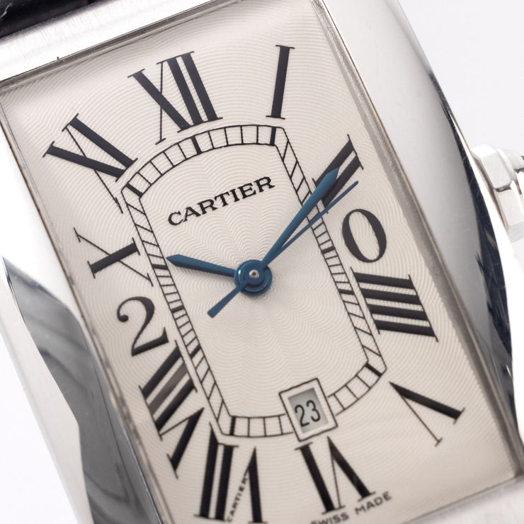 Cartier Tank Americaine White Gold 20 Year Award Ref 1741