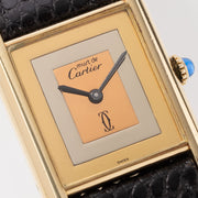 Cartier Tank Must de Cartier Trinity dial handwound