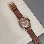 Tudor Bronze Perfect Match Siena Leather Watch Strap