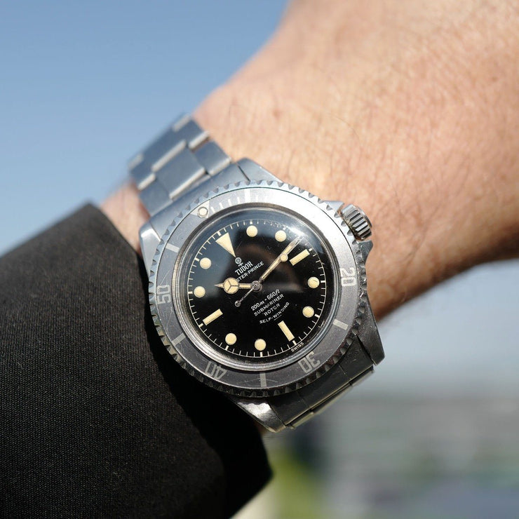 Tudor Submariner Underline Gilt Dial Reference 7928