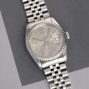 Rolex Datejust Quick Set Grey Dial 16030