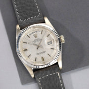 Rolex White Gold Day-Date Linen Sigma Dial 1803