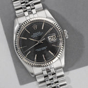 Rolex Datejust Black Dial Reference 1601