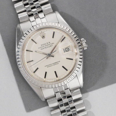 Rolex Datejust Flat Silver Dial 1603