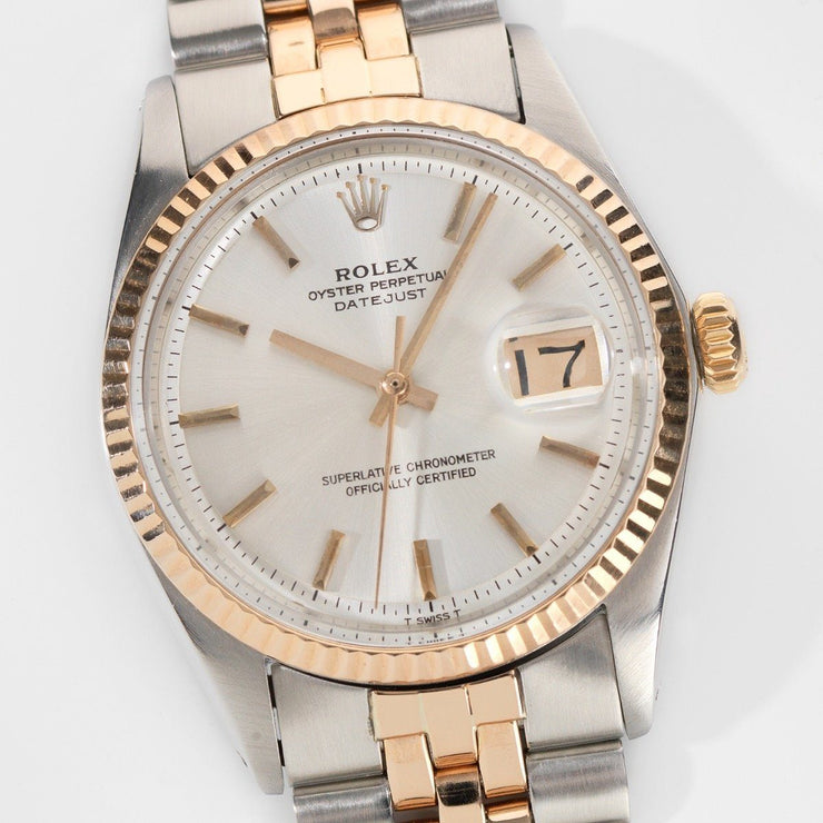 Rolex Datejust Two Tone ‘Rose’ Gold 1601