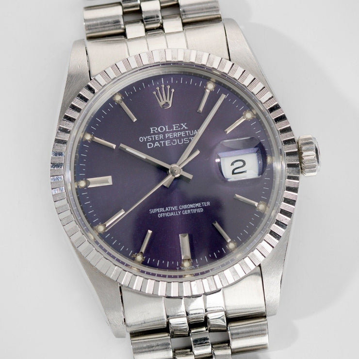 Rolex Datejust The Purple Rain 16030 Full Set