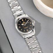 Rolex Explorer Gilt Underline Tropical Dial 1016