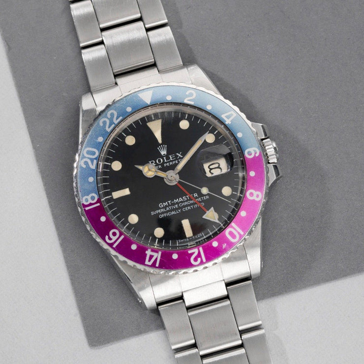 Rolex 1675  Mk1 –Long E Pink Lady GMT Master