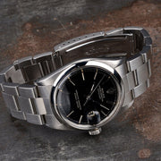 ROLEX BLACK GLOSS GILT-PRINT 1600 DATEJUST