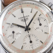 HEUER CARRERA 2447 T FIRST EXECUTION RED TACHY