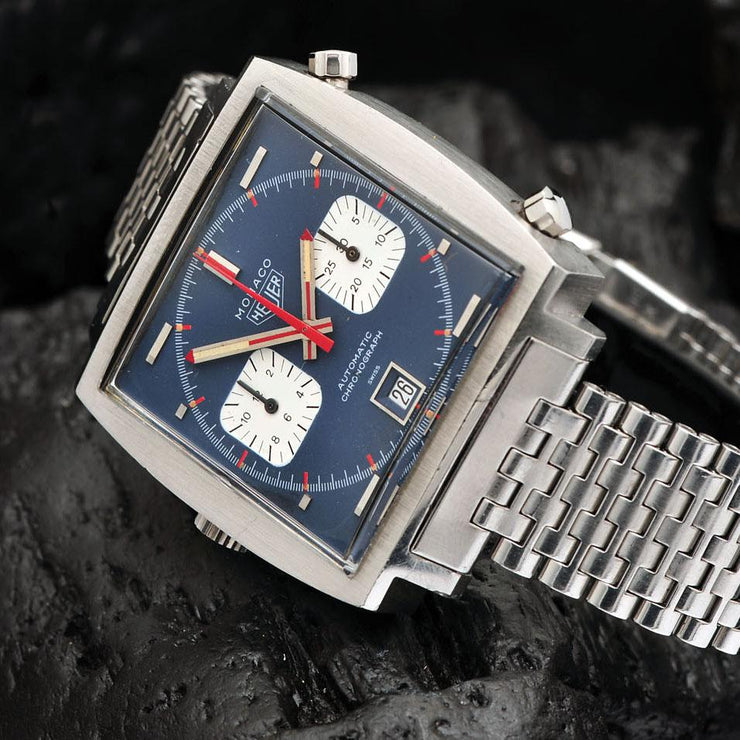 ‘CURATED’ HEUER MONACO 1133B STEVE MCQUEEN