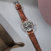 Rolex Siena Brown Blade Leather Watch Strap